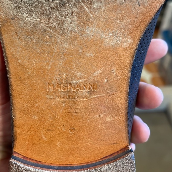 Magnanni Newman Marcus Men’s Penny Loafers - Picture 9 of 10